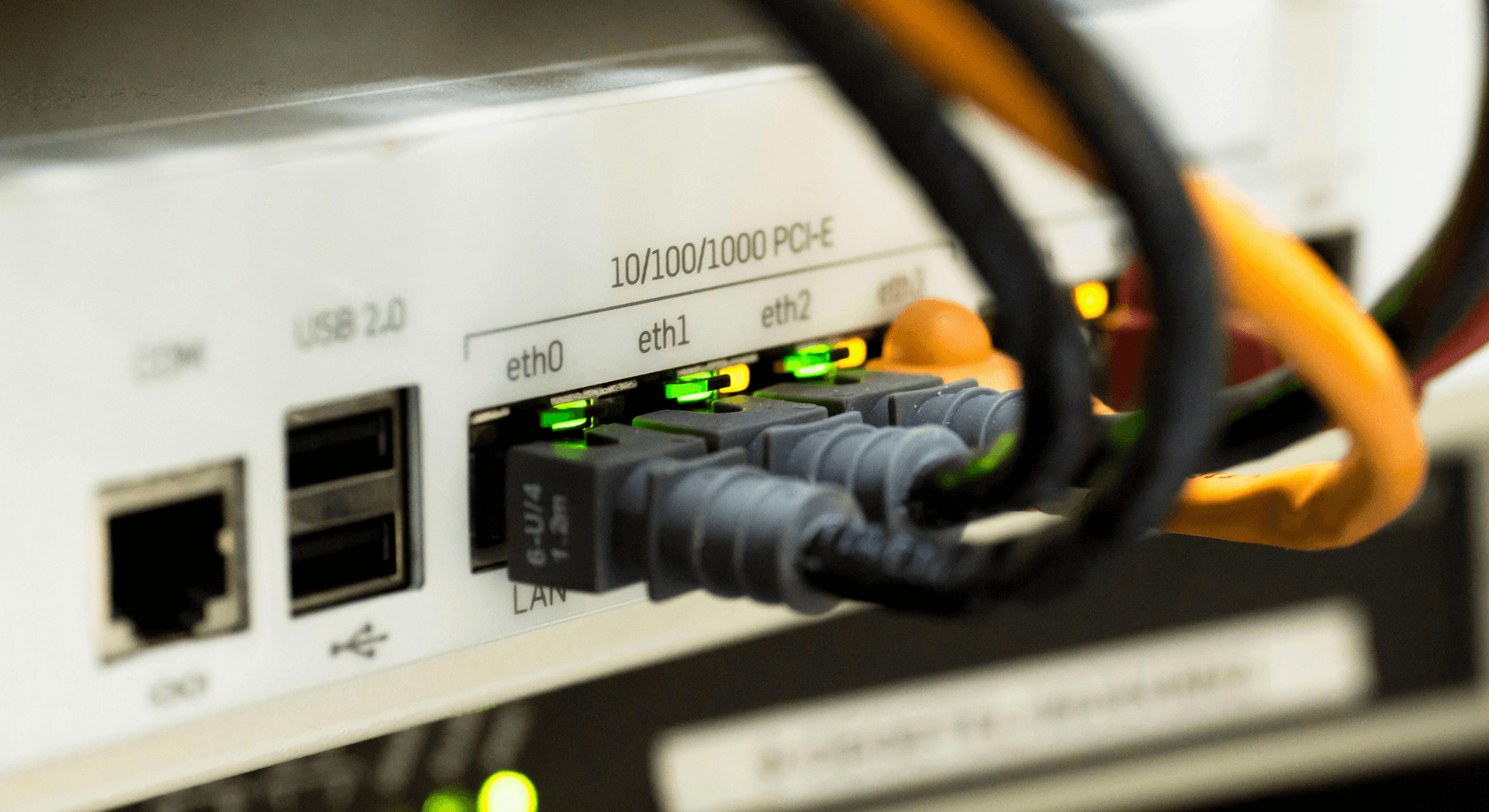 Residential internet modem and router